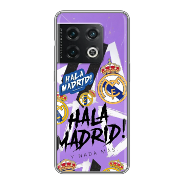Силиконовый чехол на OnePlus 10 Pro с принтом Real Madrid Реал Мадрид
