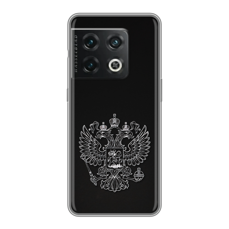 Силиконовый чехол на OnePlus 10 Pro с принтом Герб России Силиконовый чехол на OnePlus 10 Pro с принтом Герб России