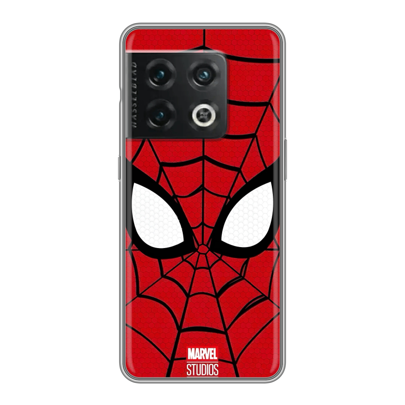 Силиконовый чехол на OnePlus 10 Pro с принтом человек паук spiderman Силиконовый чехол на OnePlus 10 Pro с принтом человек паук spiderman