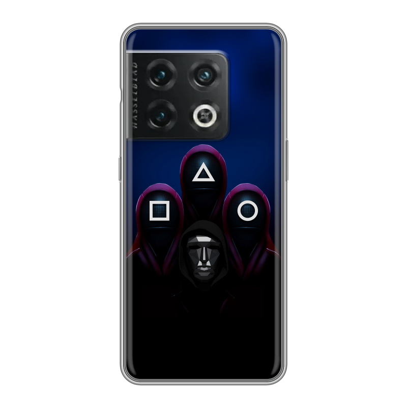 Силиконовый чехол на OnePlus 10 Pro с принтом Игра Кальмара Силиконовый чехол на OnePlus 10 Pro с принтом Игра Кальмара