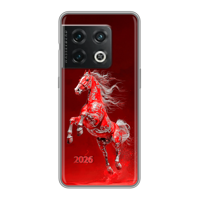 Силиконовый чехол на OnePlus 10 Pro с принтом Новый год Силиконовый чехол на OnePlus 10 Pro с принтом Новый год