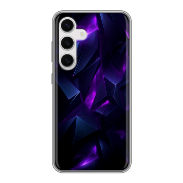 Силиконовый чехол на Samsung Galaxy S24 с принтом Абстракиция