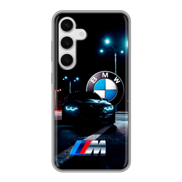 Силиконовый чехол на Samsung Galaxy S24 с принтом БМВ BMW Силиконовый чехол на Samsung Galaxy S24 с принтом БМВ BMW
