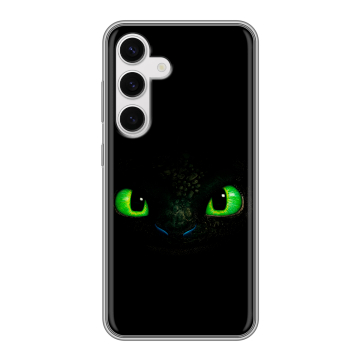 Силиконовый чехол на Samsung Galaxy S24 с принтом Как приручить дракона Силиконовый чехол на Samsung Galaxy S24 с принтом Как приручить дракона