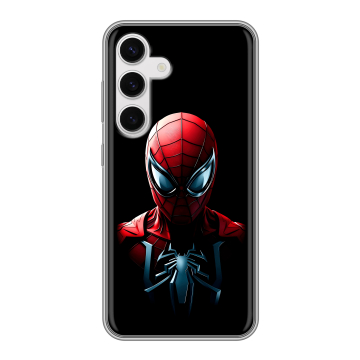 Силиконовый чехол на Samsung Galaxy S24 с принтом Spiderman Человек паук