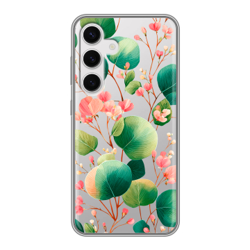 Силиконовый чехол на Samsung Galaxy S24 с принтом женский Силиконовый чехол на Samsung Galaxy S24 с принтом женский