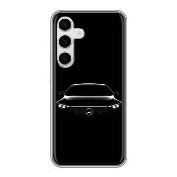 Силиконовый чехол на Samsung Galaxy S24 с принтом Mercedes Мерседес Силиконовый чехол на Samsung Galaxy S24 с принтом Mercedes Мерседес