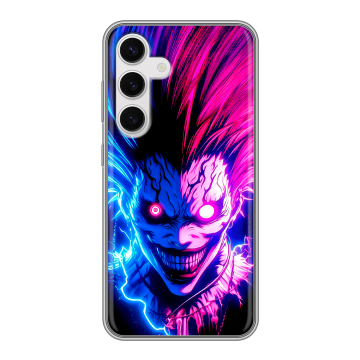 Силиконовый чехол на Samsung Galaxy S24 с принтом Death note Тетрадь смерти Силиконовый чехол на Samsung Galaxy S24 с принтом Death note Тетрадь смерти