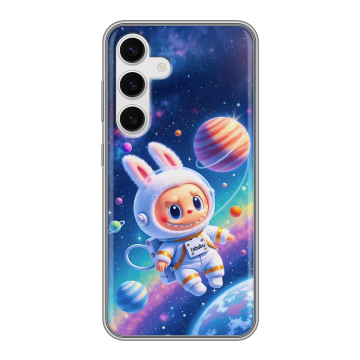 Силиконовый чехол на Samsung Galaxy S24 с принтом Labubu Лабубу Силиконовый чехол на Samsung Galaxy S24 с принтом Labubu Лабубу