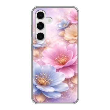 Силиконовый чехол на Samsung Galaxy S24 с принтом женский Силиконовый чехол на Samsung Galaxy S24 с принтом женский