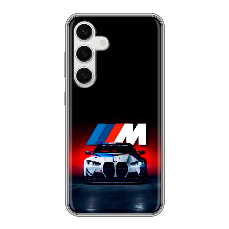 Силиконовый чехол на Samsung Galaxy S24 с принтом БМВ BMW Силиконовый чехол на Samsung Galaxy S24 с принтом БМВ BMW