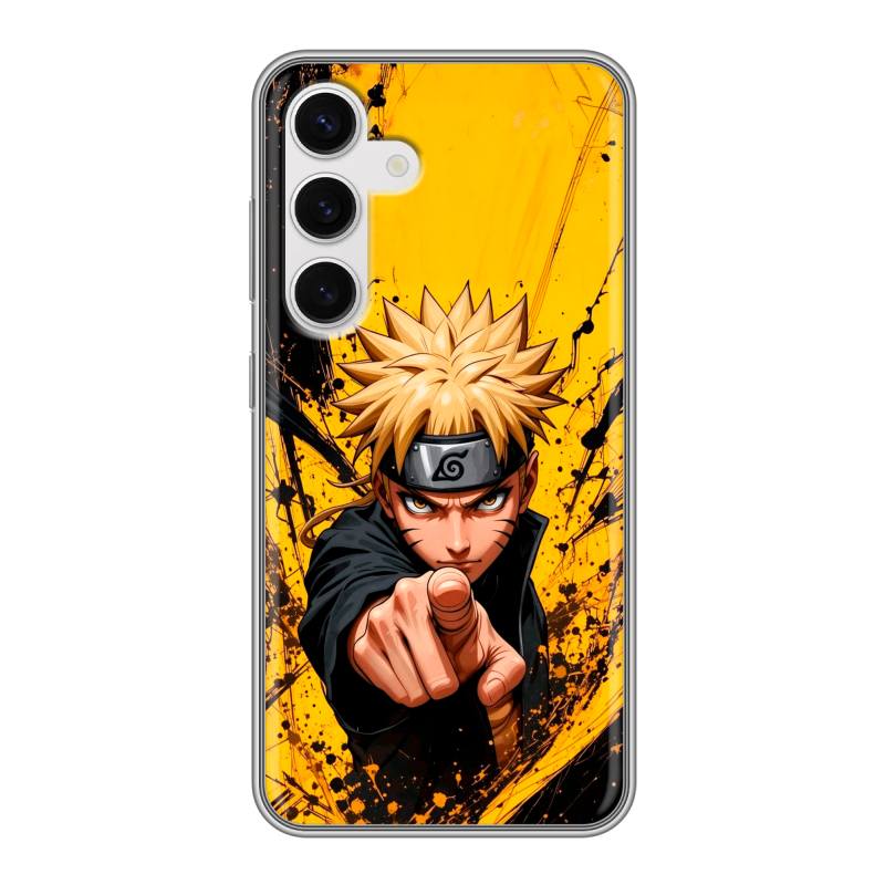 Силиконовый чехол на Samsung Galaxy S24 с принтом Naruto Наруто Силиконовый чехол на Samsung Galaxy S24 с принтом Naruto Наруто
