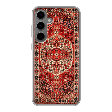 Силиконовый чехол на Samsung Galaxy S24 Plus с принтом Ковер