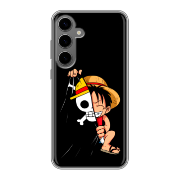 Силиконовый чехол на Samsung Galaxy S24 Plus с принтом One Piece Ван Пис Силиконовый чехол на Samsung Galaxy S24 Plus с принтом One Piece Ван Пис