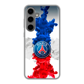 Силиконовый чехол на Samsung Galaxy S24 Plus с принтом PSG ПСЖ Силиконовый чехол на Samsung Galaxy S24 Plus с принтом PSG ПСЖ