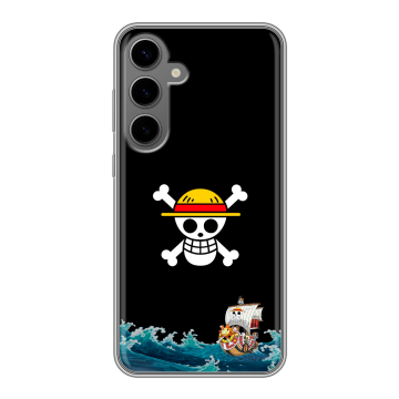Силиконовый чехол на Samsung Galaxy S24 Plus с принтом One Piece Ван Пис Силиконовый чехол на Samsung Galaxy S24 Plus с принтом One Piece Ван Пис