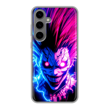 Силиконовый чехол на Samsung Galaxy S24 Plus с принтом Death note Тетрадь смерти Силиконовый чехол на Samsung Galaxy S24 Plus с принтом Death note Тетрадь смерти
