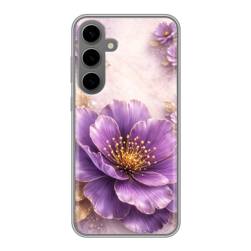 Силиконовый чехол на Samsung Galaxy S24 Plus с принтом женский Силиконовый чехол на Samsung Galaxy S24 Plus с принтом женский