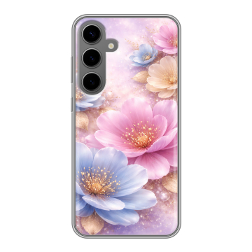 Силиконовый чехол на Samsung Galaxy S24 Plus с принтом женский Силиконовый чехол на Samsung Galaxy S24 Plus с принтом женский