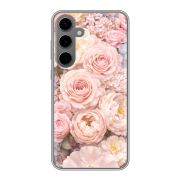 Силиконовый чехол на Samsung Galaxy S24 Plus с принтом женский Силиконовый чехол на Samsung Galaxy S24 Plus с принтом женский