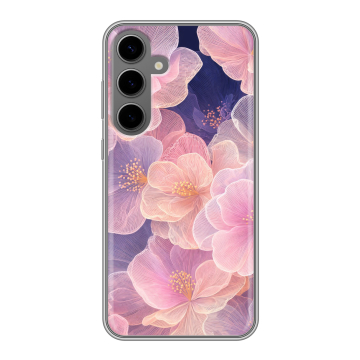 Силиконовый чехол на Samsung Galaxy S24 Plus с принтом женский Силиконовый чехол на Samsung Galaxy S24 Plus с принтом женский