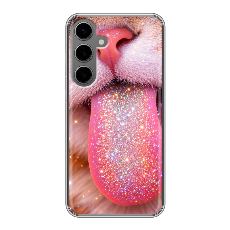 Силиконовый чехол на Samsung Galaxy S24 Plus с принтом для девочек Силиконовый чехол на Samsung Galaxy S24 Plus с принтом для девочек