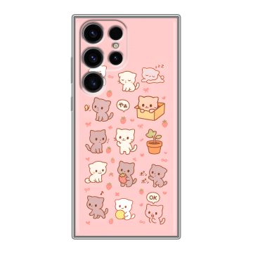 Силиконовый чехол на Samsung Galaxy S24 Ultra с принтом Hello Kitty Хелоу Кити Силиконовый чехол на Samsung Galaxy S24 Ultra с принтом Hello Kitty Хелоу Кити
