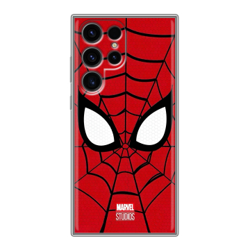 Силиконовый чехол на Samsung Galaxy S24 Ultra с принтом человек паук spiderman