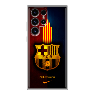 Силиконовый чехол на Samsung Galaxy S24 Ultra с принтом Барселона Barcelona Силиконовый чехол на Samsung Galaxy S24 Ultra с принтом Барселона Barcelona