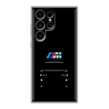 Силиконовый чехол на Samsung Galaxy S24 Ultra с принтом БМВ BMW