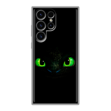 Силиконовый чехол на Samsung Galaxy S24 Ultra с принтом Как приручить дракона Силиконовый чехол на Samsung Galaxy S24 Ultra с принтом Как приручить дракона