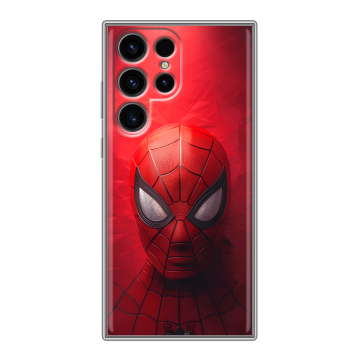 Силиконовый чехол на Samsung Galaxy S24 Ultra с принтом Spiderman Человек паук Силиконовый чехол на Samsung Galaxy S24 Ultra с принтом Spiderman Человек паук