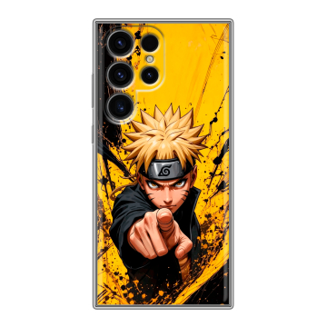 Силиконовый чехол на Samsung Galaxy S24 Ultra с принтом Naruto Наруто Силиконовый чехол на Samsung Galaxy S24 Ultra с принтом Naruto Наруто