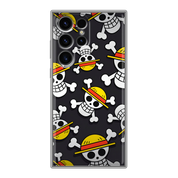Силиконовый чехол на Samsung Galaxy S24 Ultra с принтом One Piece Ван Пис