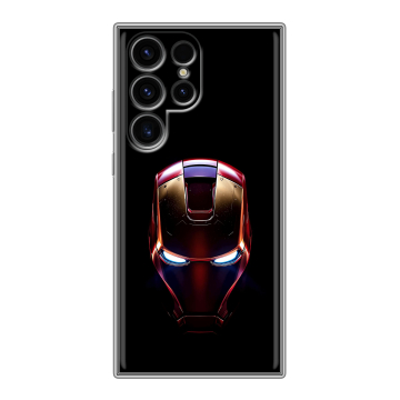 Силиконовый чехол на Samsung Galaxy S24 Ultra с принтом IronMan Железный человек Силиконовый чехол на Samsung Galaxy S24 Ultra с принтом IronMan Железный человек