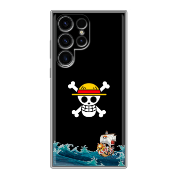 Силиконовый чехол на Samsung Galaxy S24 Ultra с принтом One Piece Ван Пис Силиконовый чехол на Samsung Galaxy S24 Ultra с принтом One Piece Ван Пис