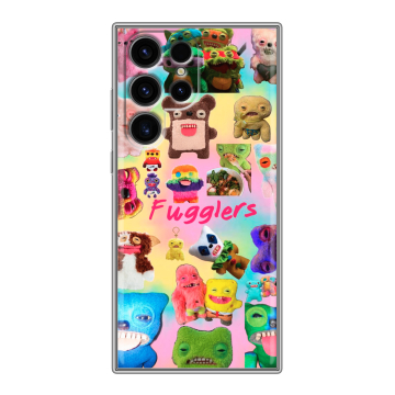 Силиконовый чехол на Samsung Galaxy S24 Ultra с принтом Флагер Fuggler