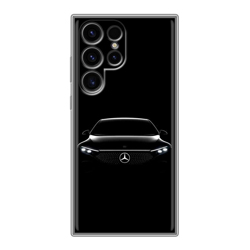 Силиконовый чехол на Samsung Galaxy S24 Ultra с принтом Mercedes Мерседес Силиконовый чехол на Samsung Galaxy S24 Ultra с принтом Mercedes Мерседес
