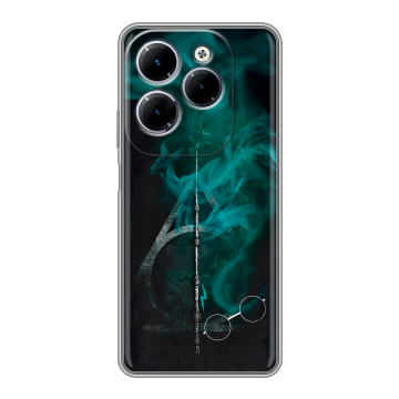 Силиконовый чехол на Infinix Hot 40 с принтом Гарри Поттер Harry Potter Силиконовый чехол на Infinix Hot 40 с принтом Гарри Поттер Harry Potter