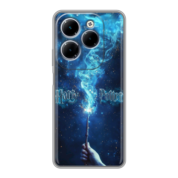 Силиконовый чехол на Infinix Hot 40 с принтом Harry Potter Гарри Поттер Силиконовый чехол на Infinix Hot 40 с принтом Harry Potter Гарри Поттер
