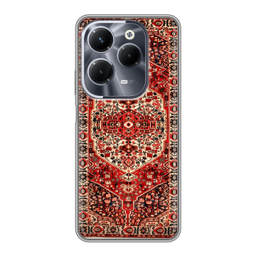 Силиконовый чехол на Infinix Hot 40 Pro с принтом Ковер Силиконовый чехол на Infinix Hot 40 Pro с принтом Ковер