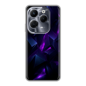 Силиконовый чехол на Infinix Hot 40 Pro с принтом Абстракиция Силиконовый чехол на Infinix Hot 40 Pro с принтом Абстракиция