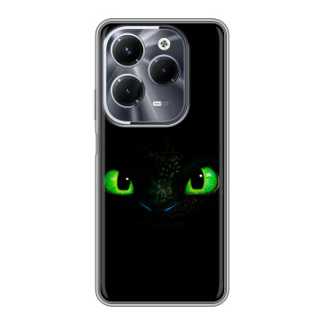 Силиконовый чехол на Infinix Hot 40 Pro с принтом Как приручить дракона Силиконовый чехол на Infinix Hot 40 Pro с принтом Как приручить дракона