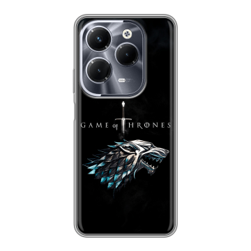 Силиконовый чехол на Infinix Hot 40 Pro с принтом Игра Престолов Game Thrones Силиконовый чехол на Infinix Hot 40 Pro с принтом Игра Престолов Game Thrones