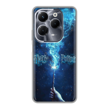 Силиконовый чехол на Infinix Hot 40 Pro с принтом Harry Potter Гарри Поттер Силиконовый чехол на Infinix Hot 40 Pro с принтом Harry Potter Гарри Поттер