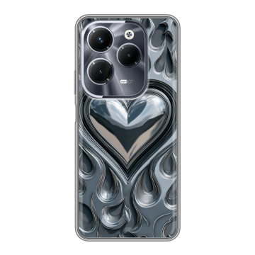 Силиконовый чехол на Infinix Hot 40 Pro с принтом Y2K Силиконовый чехол на Infinix Hot 40 Pro с принтом Y2K