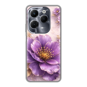 Силиконовый чехол на Infinix Hot 40 Pro с принтом женский Силиконовый чехол на Infinix Hot 40 Pro с принтом женский