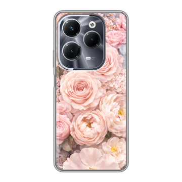 Силиконовый чехол на Infinix Hot 40 Pro с принтом женский Силиконовый чехол на Infinix Hot 40 Pro с принтом женский