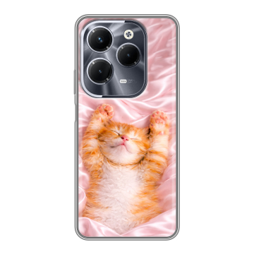 Силиконовый чехол на Infinix Hot 40 Pro с принтом женский Силиконовый чехол на Infinix Hot 40 Pro с принтом женский