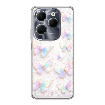 Силиконовый чехол на Infinix Hot 40 Pro с принтом женский Силиконовый чехол на Infinix Hot 40 Pro с принтом женский